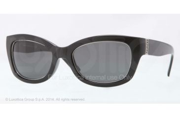 Image of DKNY DY4110 Sunglasses 300187-54 - Black Frame, Gray Lenses