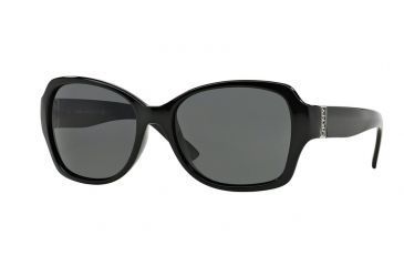 Image of DKNY DY4111 Sunglasses 300187-57 - Black Frame, Gray Lenses