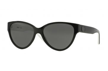 Image of DKNY DY4112 Bifocal Prescription Sunglasses DY4112-362787-56 - Lens Diameter 56 mm, Frame Color Top Black On White