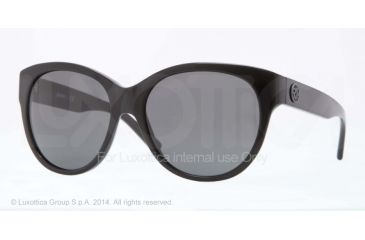 Image of DKNY DY4113 Sunglasses 300187-57 - Black Frame, Gray Lenses