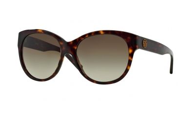 Image of DKNY DY4113 Sunglasses 301613-57 - Dark Tortoise Frame, Brown Gradient Lenses