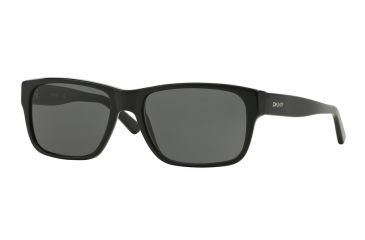 Image of DKNY DY4114 Sunglasses 300187-57 - Black Frame, Grey Lenses