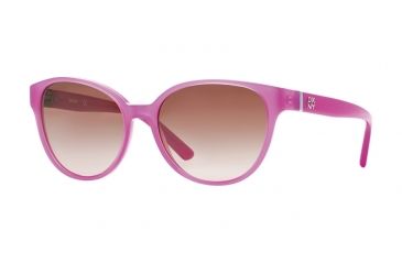 Image of DKNY DY4117 Single Vision Prescription Sunglasses DY4117-364313-55 - Lens Diameter 55 mm, Frame Color Fuxia