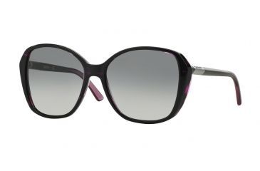 Image of DKNY DY4122 Single Vision Prescription Sunglasses DY4122-361111-57 - Lens Diameter 57 mm, Frame Color Spotted Grey Fuxia