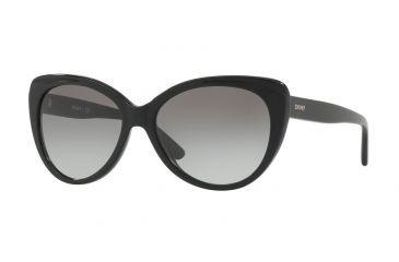 Image of DKNY DY4125 Progressive Prescription Sunglasses DY4125-368811-57 - Lens Diameter 57 mm, Frame Color Black