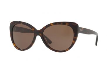 Image of DKNY DY4125 Progressive Prescription Sunglasses DY4125-370273-57 - Lens Diameter 57 mm, Frame Color Dark Tortoise