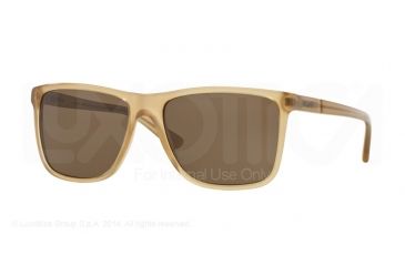 Image of DKNY DY4127 Progressive Prescription Sunglasses DY4127-349473-58 - Lens Diameter 58 mm, Frame Color Amber