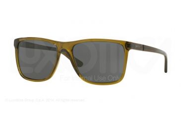 Image of DKNY DY4127 Progressive Prescription Sunglasses DY4127-365287-58 - Lens Diameter 58 mm, Frame Color Olive Green