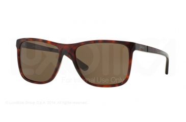 Image of DKNY DY4127 Progressive Prescription Sunglasses DY4127-366973-58 - Lens Diameter 58 mm, Frame Color Havana