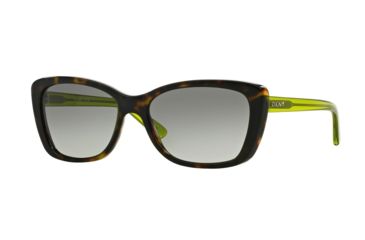 Image of DKNY DY4130 Bifocal Prescription Sunglasses DY4130-367311-57 - Lens Diameter 57 mm, Frame Color Green/tortoise