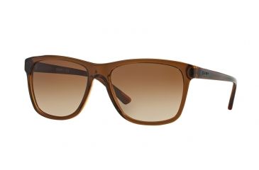 Image of DKNY DY4131 Single Vision Prescription Sunglasses DY4131-367513-58 - Lens Diameter 58 mm, Frame Color Brown
