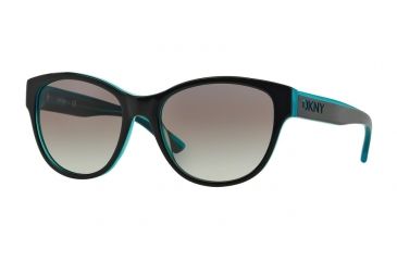 Image of DKNY DY4133 Single Vision Prescription Sunglasses DY4133-368511-55 - Lens Diameter 55 mm, Frame Color Navy Teal
