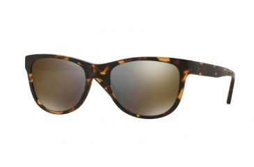 Image of DKNY DY4139 Progressive Prescription Sunglasses DY4139-37004T-55 - Lens Diameter 55 mm, Frame Color Amber Tortoise