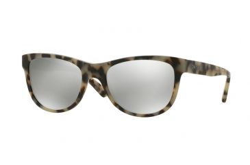 Image of DKNY DY4139 Progressive Prescription Sunglasses DY4139-37016G-55 - Lens Diameter 55 mm, Frame Color Cream-Tortoise
