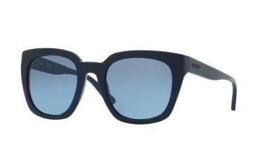 Image of DKNY DY4144 Sunglasses 37258F-52 - Tonal Blue Frame, Grey Blue Gradient Lenses
