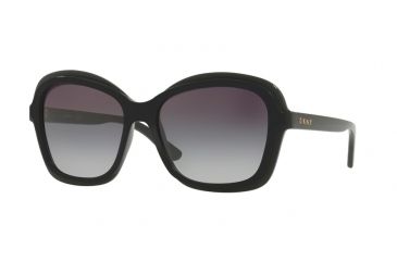 Image of DKNY DY4147 Single Vision Prescription Sunglasses DY4147-368811-56 - Lens Diameter 56 mm, Frame Color Black