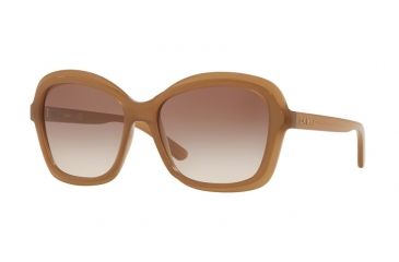 Image of DKNY DY4147 Single Vision Prescription Sunglasses DY4147-372713-56 - Lens Diameter 56 mm, Frame Color Milky Taupe