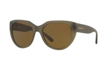Image of DKNY DY4149 Bifocal Prescription Sunglasses DY4149-374673-55 - Lens Diameter 55 mm, Frame Color Matte Olive