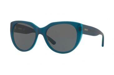 Image of DKNY DY4149 Bifocal Prescription Sunglasses DY4149-374787-55 - Lens Diameter 55 mm, Frame Color Matte Peacock