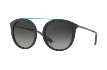 Image of DKNY DY4154 Sunglasses 377611-52 - Matte Grey Frame, Grey Gradient Lenses