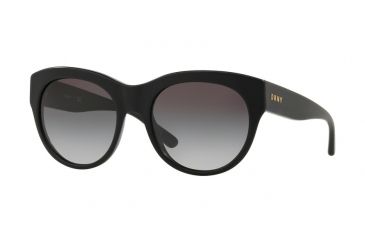 Image of DKNY DY4157 Sunglasses 36888G-55 - Black Frame, Grey Gradient Lenses