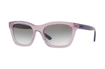 Image of DKNY DY4158 Prescription Sunglasses DY4158-37888E-55 - Lens Diameter 55 mm, Frame Color Transparent Pink