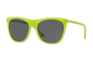 Image of DKNY DY4161 Progressive Prescription Sunglasses DY4161-379387-57 - Lens Diameter 57 mm, Frame Color Bright Green