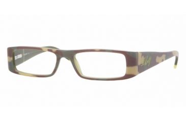 Image of DKNY DY4574 SV Prescription Eyeglasses, Camo Green/Green Frame w/ 49 mm Diameter Lenses, 3329 4916