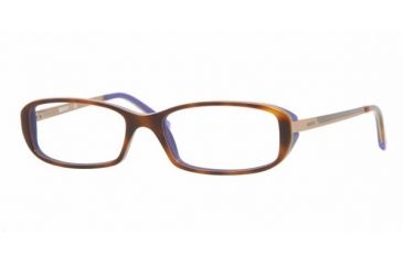 Image of DKNY DY4598 #3405 - Top Havana Violet Demo Lens Frame