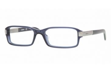 Image of DKNY DY4604 #3458 - Transparent Blue Demo Lens Frame