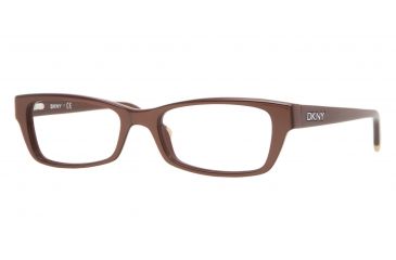 Image of DKNY DY4606 SV Prescription Eyeglasses - Metallized Copper Demo Lens Frame / 50 mm Prescription Lenses, 3477-5017