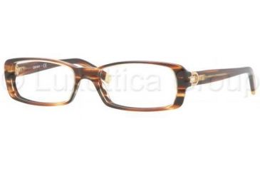 Image of DKNY DY4610B Single Vision Prescription Eyewear 3473-5316 - Striped Havana 