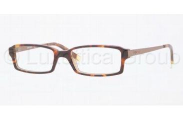 Image of DKNY DY4615 Progressive Prescription Eyeglasses 3456-5017 - Tortoise Brown Transpa 