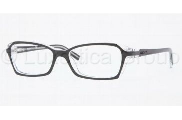 Image of DKNY DY4618 Progressive Prescription Eyeglasses 3131-5015 - Black/Crystal 