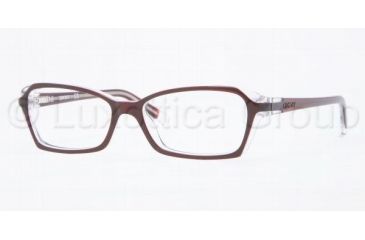 Image of DKNY DY4618 Progressive Prescription Eyeglasses 3417-5015 - Bordeaux/Crystal 