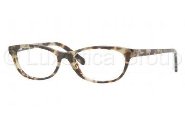 Image of DKNY DY4629 Single Vision Prescription Eyeglasses 3554-5015 - Green Havana Frame