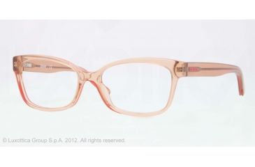 Image of DKNY DY4639 Single Vision Prescription Eyeglasses 3609-51 - Peach Frame, Demo Lens Lenses