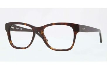 Image of DKNY DY4641 Bifocal Prescription Eyeglasses 3016-52 - Dark Tortoise Frame, Demo Lens Lenses