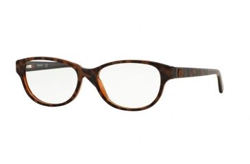 Image of DKNY DY4642 Progressive Prescription Eyeglasses 3615-51 - Top Leopard On Brown Tr Frame, Demo Lens Lenses