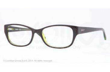 Image of DKNY DY4646 Progressive Prescription Eyeglasses 3623-51 - Violet Black Green Frame