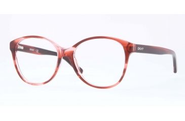 Image of DKNY DY4647 Bifocal Prescription Eyeglasses 3613-51 - Spotted Gray Raspberry Frame