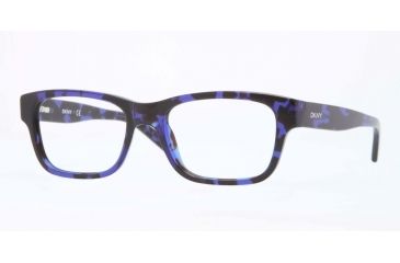 Image of DKNY DY4651 Eyeglass Frames 3640-54 - Blue Havana Frame