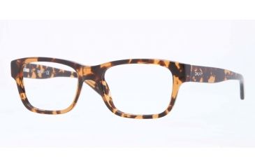 Image of DKNY DY4651 Eyeglass Frames 3641-52 - Brown Havana Frame