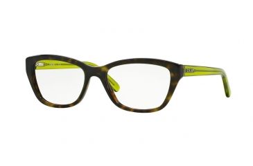 Image of DKNY DY4665 Eyeglass Frames 3673-51 - Green/tortoise Frame