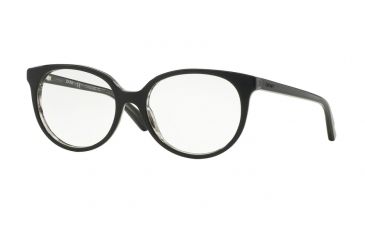 Image of DKNY DY4666 Eyeglass Frames 3674-51 - Black/spotted Grey Frame