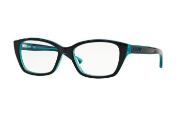 Image of DKNY DY4668 Bifocal Prescription Eyeglasses 3685-51 - Navy Teal Frame