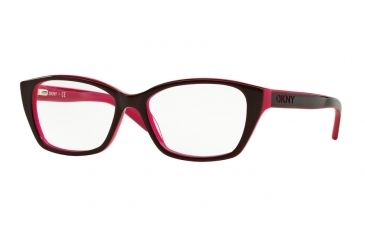 Image of DKNY DY4668 Bifocal Prescription Eyeglasses 3686-51 - Bordeaux Pink Frame