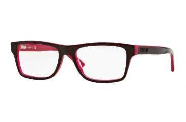 Image of DKNY DY4669 Bifocal Prescription Eyeglasses 3686-51 - Bordeaux Pink Frame