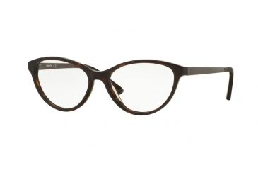 Image of DKNY DY4671 Eyeglass Frames 3695-50 - Dark Tortoise/satin Gunmetal Frame