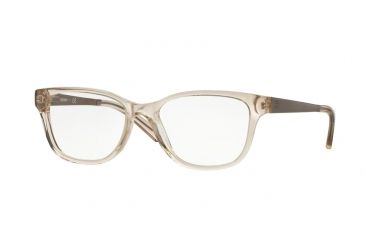 Image of DKNY DY4672 Bifocal Prescription Eyeglasses 3697-51 - Beige Crystal/satin Tobacco Frame